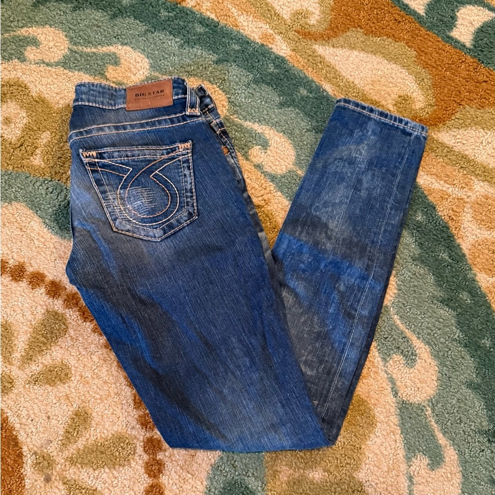 Big Star Blue Straight Leg Women's Jeans